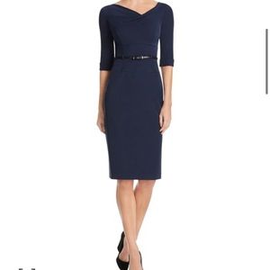 Black halo black Jackie dress